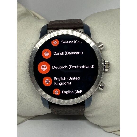 Fossil Gen 3 Authentic Genuine Smart Watch Custom Band FTW4004 DC723 - Picture 3 of 12